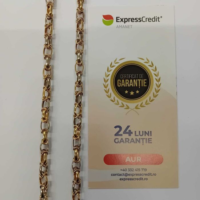 Lant 14k 24.30g (ag49 Esplanada b.5935) * 2 ani garantie
