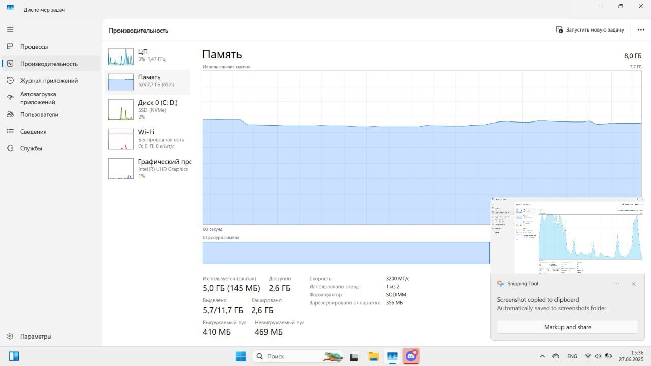 HP Ноутбук 512/8 GB