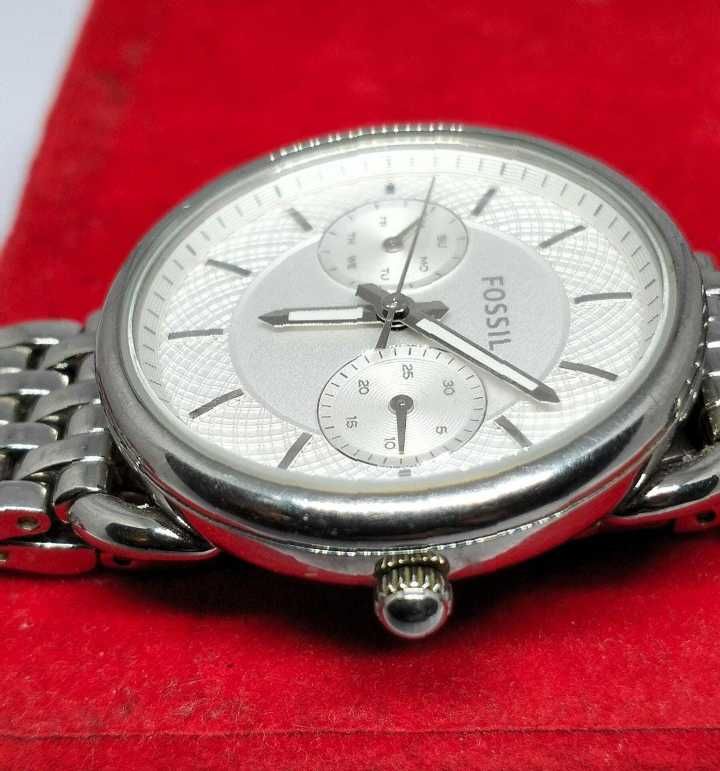 Дамски кварцов часовник Fossil Tailor ES3712 Дата Ден