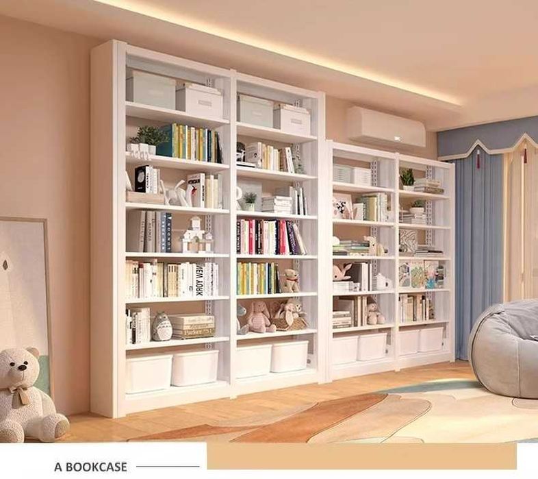 Metall kitob shkafi, har bir javon 70 kg ko‘taradi