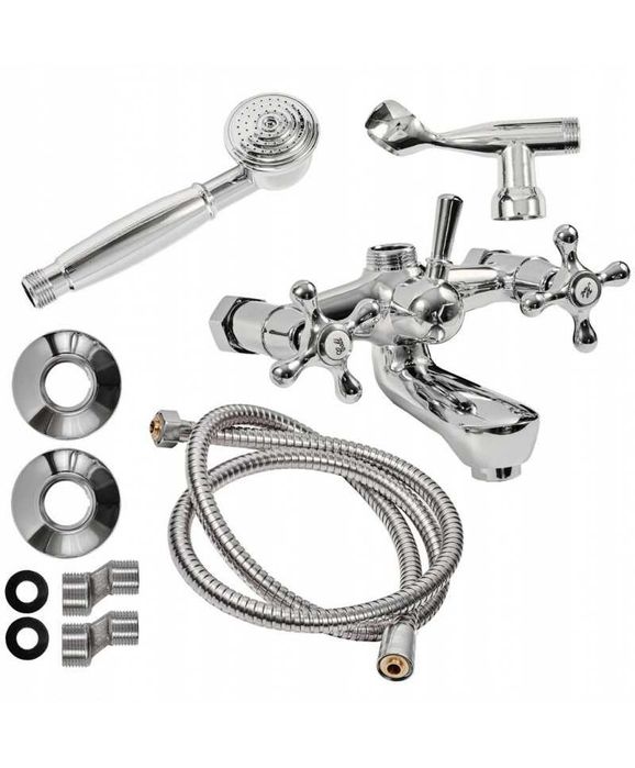 Baterie retro de cada/dus cu rozete