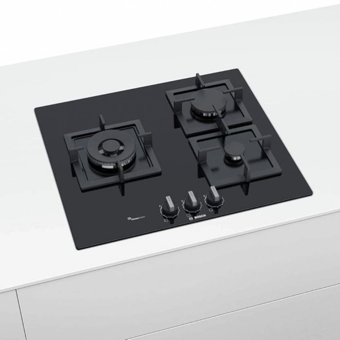 Плот за вграждане BOSCH PPC6A6B20 с FlameSelect, Газ, 3 Нагреват