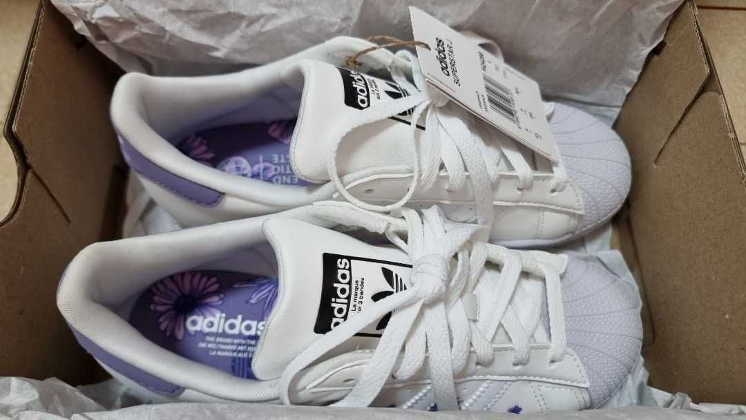 Оригинални маратонки * ADIDAS SUPERSTAR * EU38 2/3