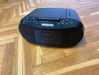 Radio-CD/MP3 folosit, original Sony(casetofonul NU funcționează)