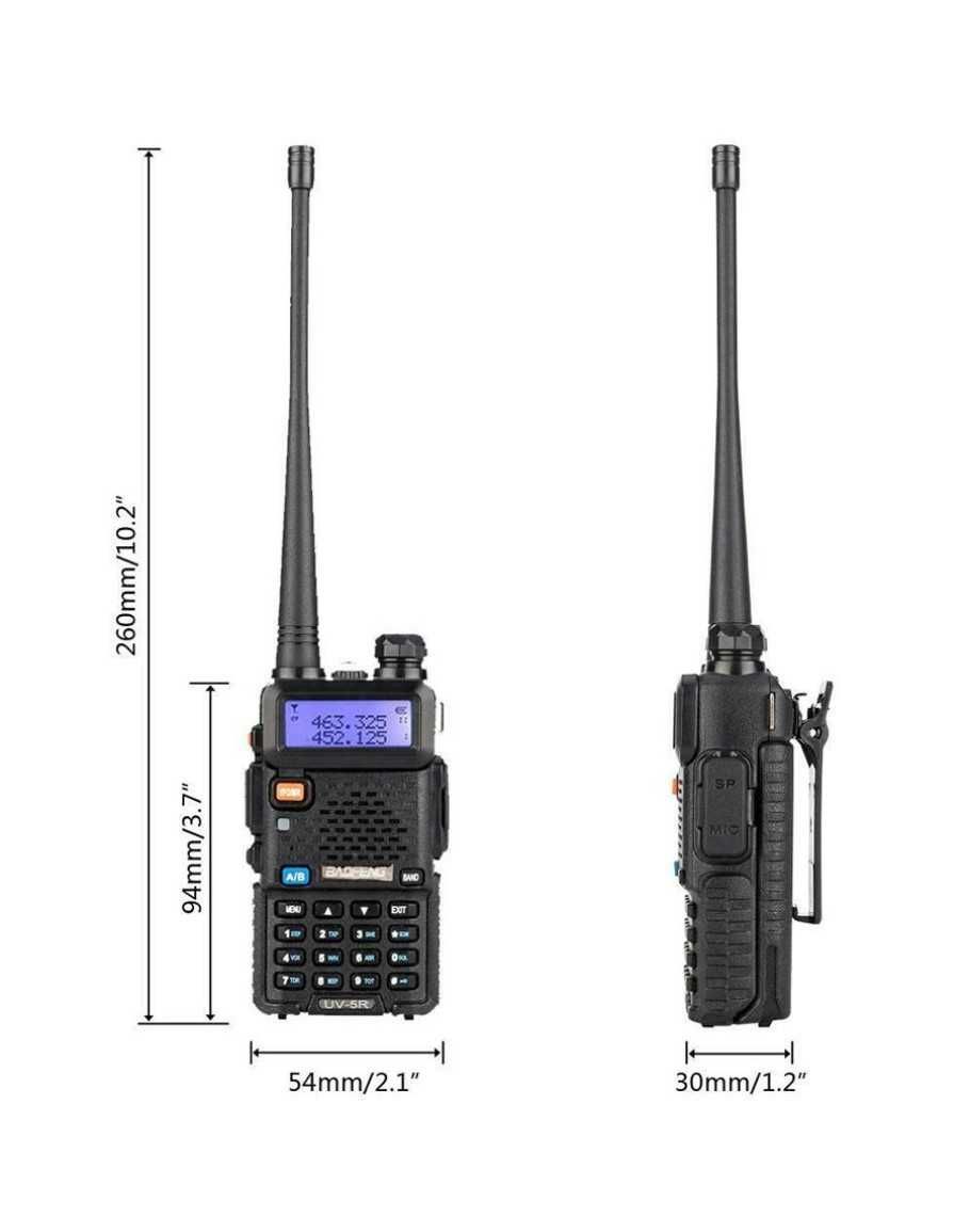 Радиостанция Baofeng UV-5R с по-голяма мощност 8W