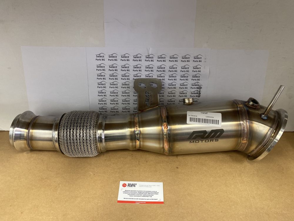 Downpipe Даунпайп BMW B58 G20 G32 G14  A90 m340ix RM motors 112127