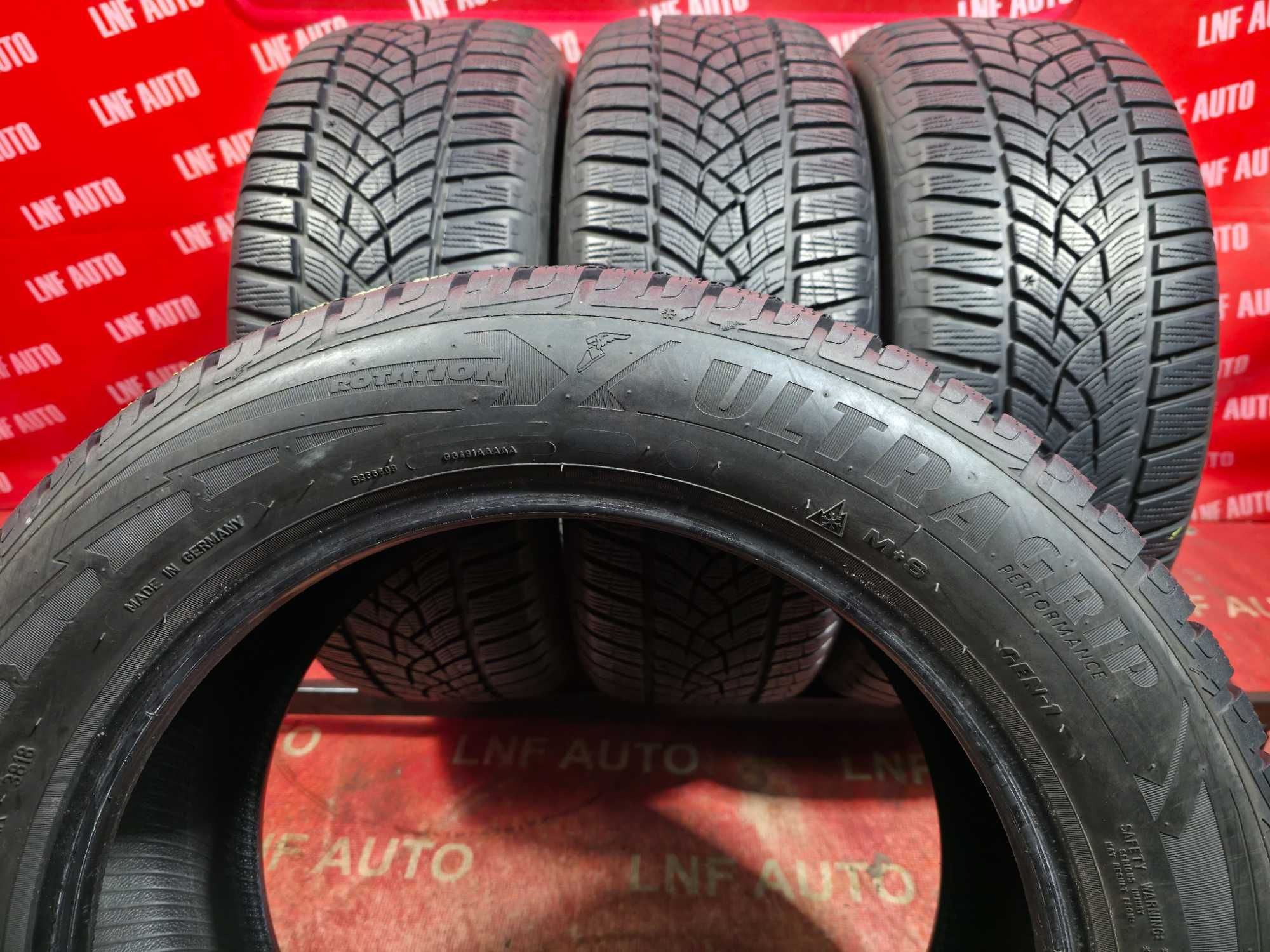 Anvelope de IARNA - 225/55/17 - GoodYear - 8.55 MM - DOT 2018 !
