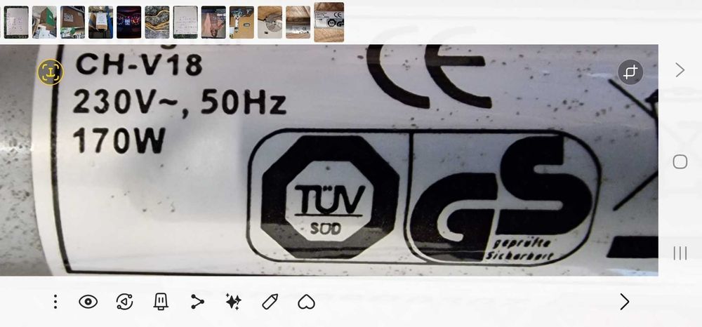 Ventilator de podea, 3 trepte de viteza, 170W, argintiu, Merox