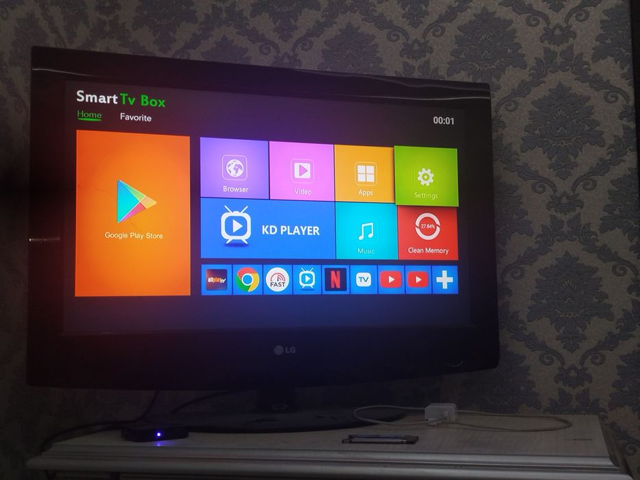 LG tv 32 va tyuner wifi X96