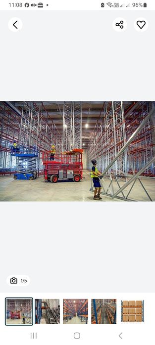 montaj de rafturi metalice și demontam