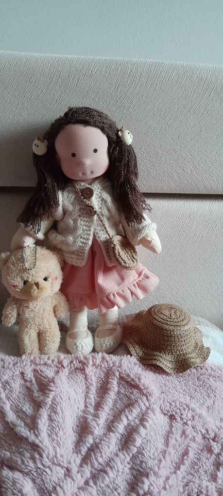 Păpușa Handmade, noua, 29 cm
