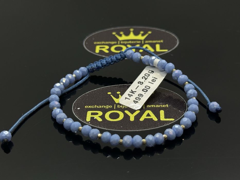 Bijuteria Royal: Bratara Snur aur 14k/3.50 gr