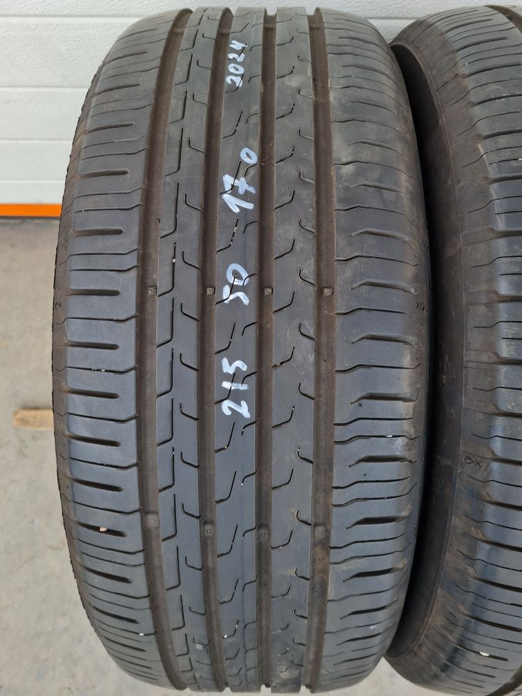 Летни гуми 2 броя CONTINENTAL EcoContact6 215 50 R17 дот 2024