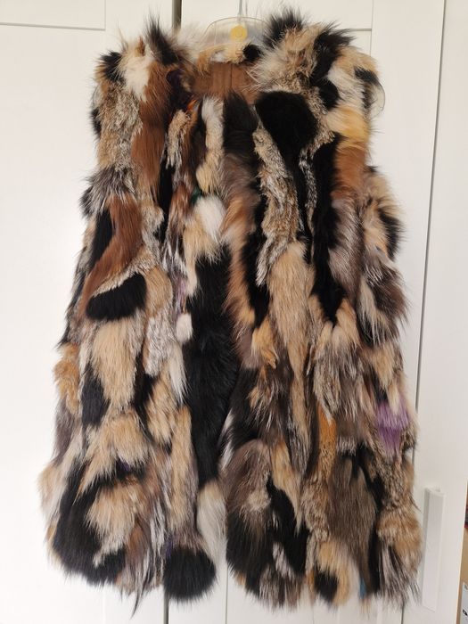 Vesta de blana naturală de damă