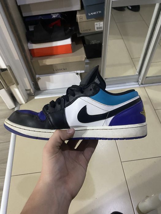 jordan 1 low mov albastru