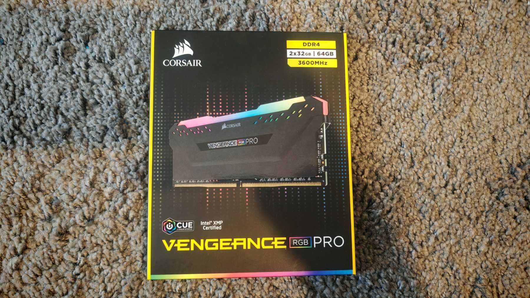 Рам памет Corsair Vengeance RGB PRO 64GB (2x32GB) DDR4 3600Mhz