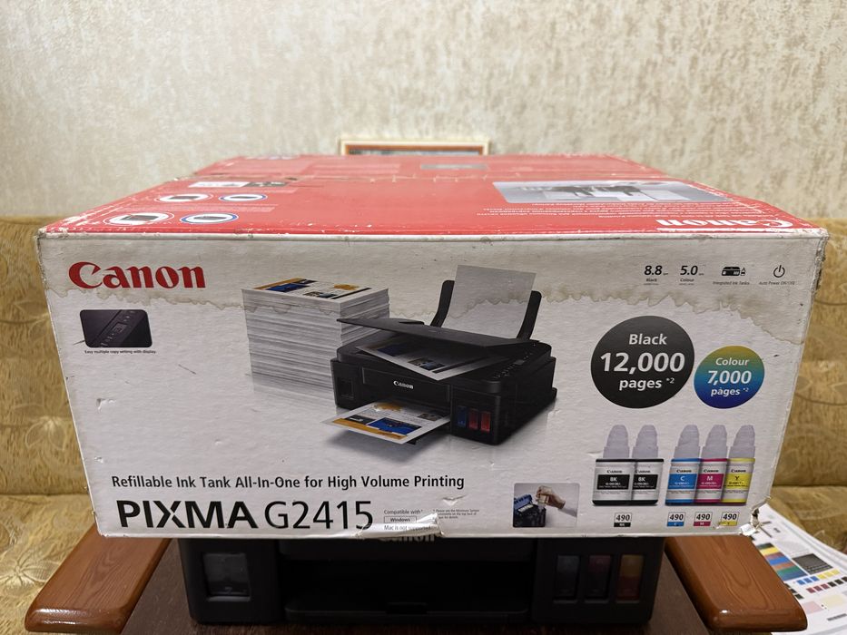 Продается цветной принтер МФУ Canon Pixma G2415