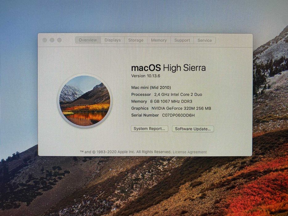 Apple Mac Mini компютър