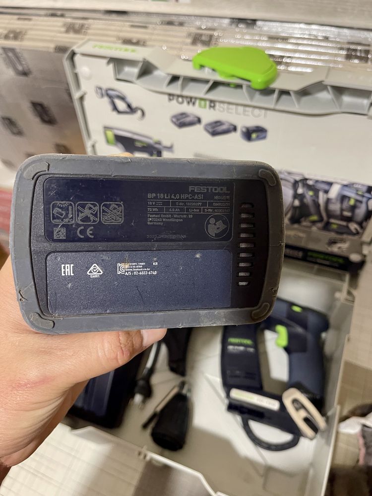 Продавам Festool DWC-18-4500 Винтоверт за гипсокартон