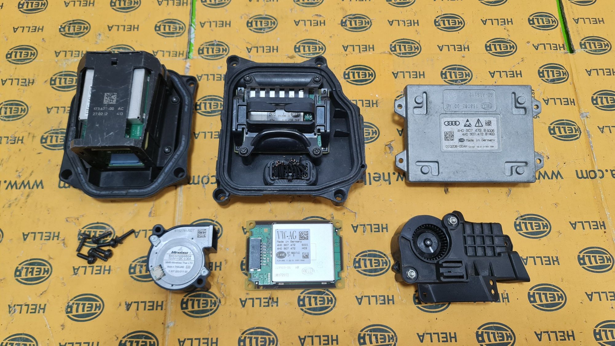 Set calculator modul droser far full led Matrix Audi a6 a7 a8 4g 4h