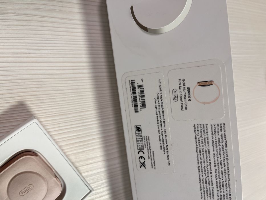 Apple iwatch seria 6, 38 mm, full box