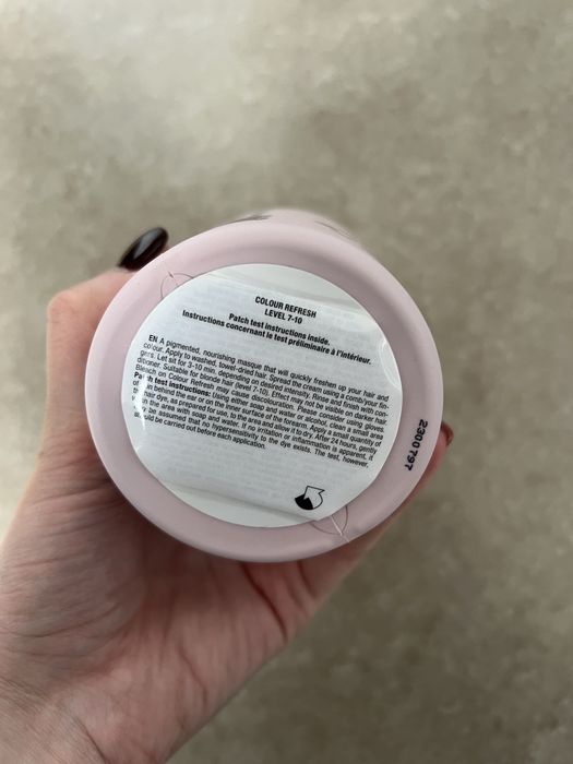 Masca nuantatoare par roz dusty pink Maria Nila