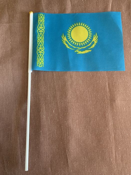 Флаг казакстана без подставки