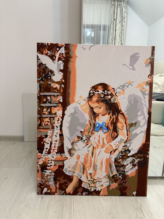 Pictura ingeras fetita