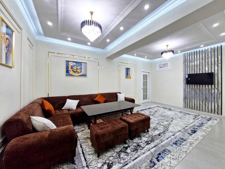 3х комнатная 90м² на 4 этаже в Новостройке с Лифтом Рудакий