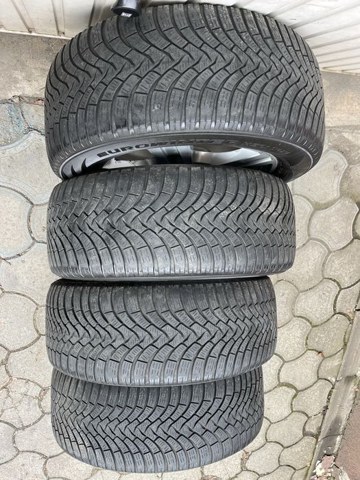 Jante aliaj 5x112mm, anvelope iarna 255/55 R18 Mercedes ML, GLE, GLC R