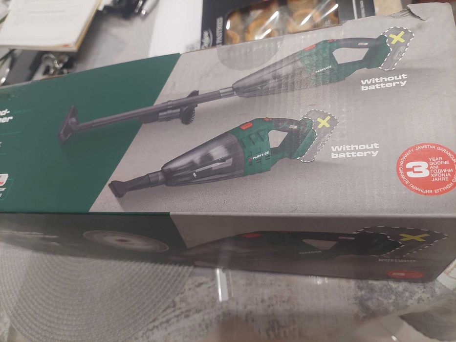 НОВА прахосмукачка Parkside 20V PHSSA 20-Li C1 за X20V