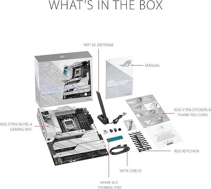 Asus ROG Strix X670E-A Gaming WiFi — новая, запечатанная