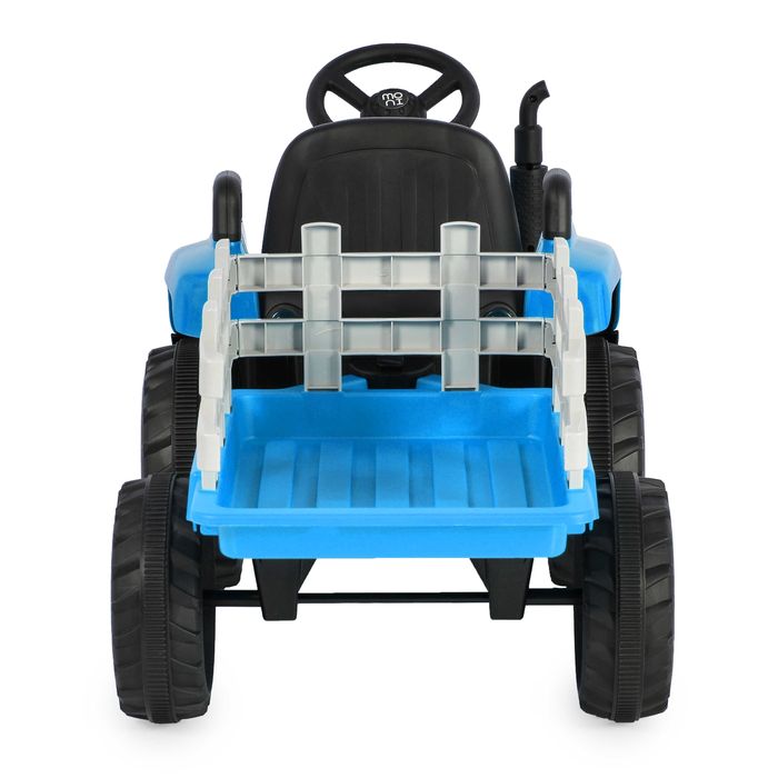 ТОП ЦЕНА!НОВО!Акумулаторен трактор с ремарке Dallas BLUE с 12V батерия