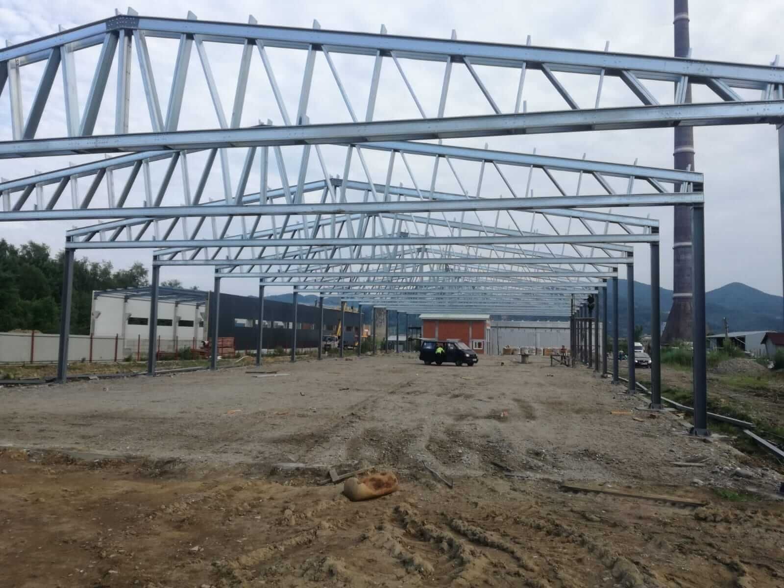 Hala 6X35X6 sau 10X20X4h structuri metalice și hale complete