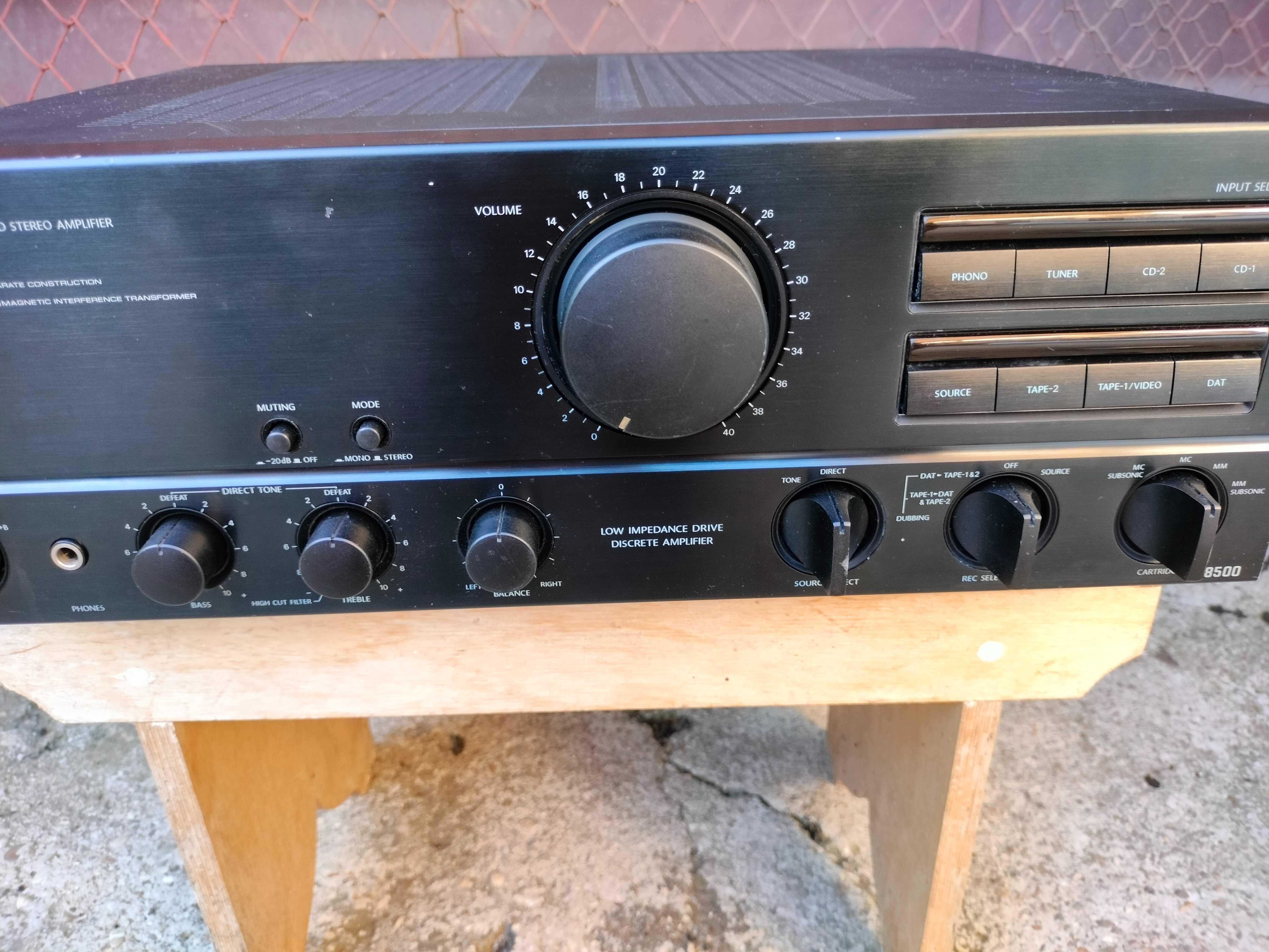 onkyo a8500 vintage transport inclus