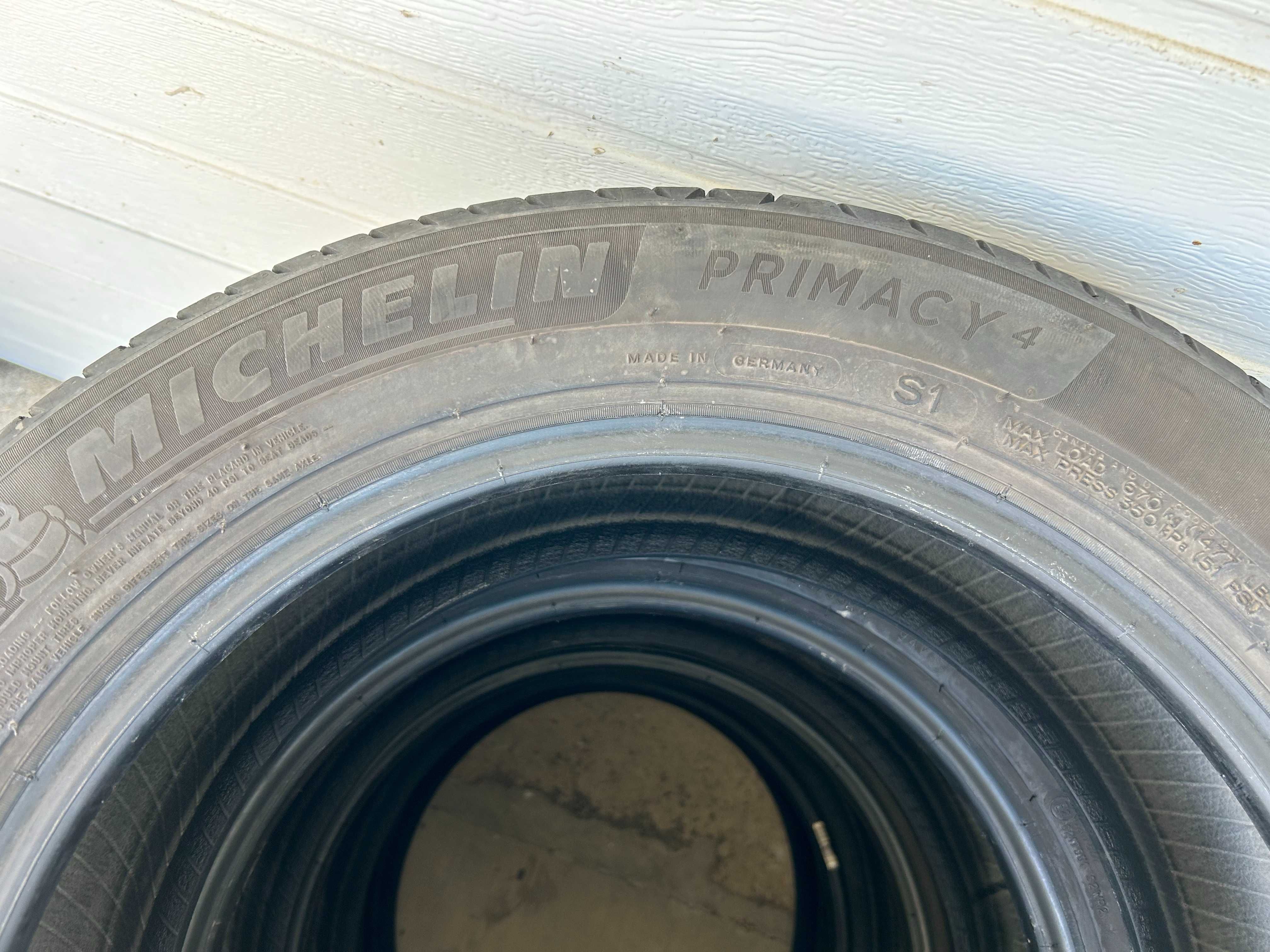 4 летни гуми 215/55/17 Michelin Primacy 4 - дот 4620