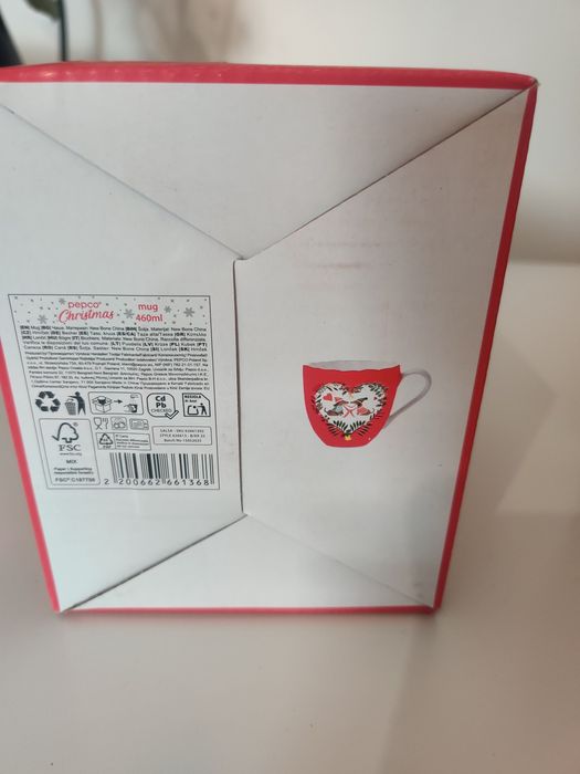 Set Merry Christmas, cremă de mâini, cană și lumânare