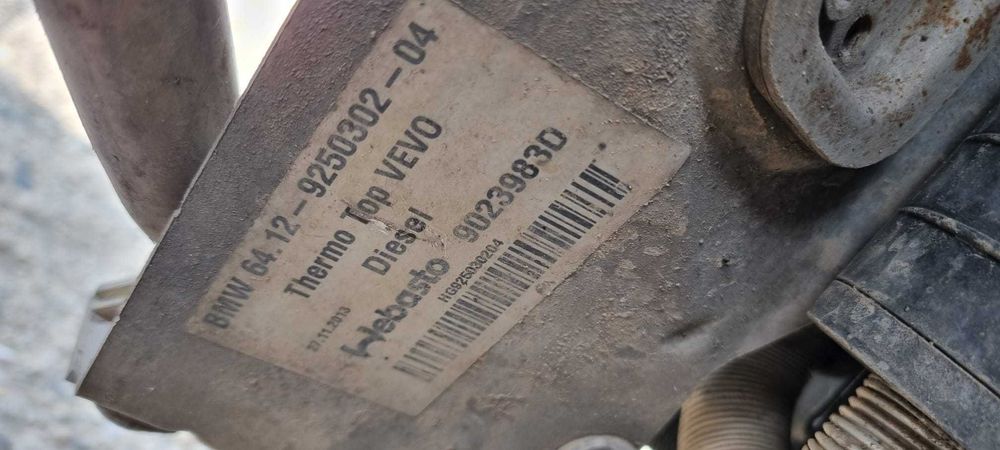 Sirocou webasto BMW original  OEM Seria 5 F10 F11 Cod 9250302