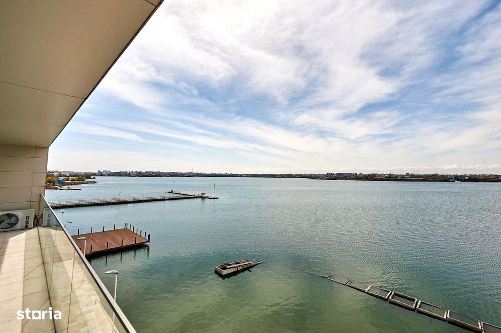 Statiunea Mamaia 3 camere 115 mp. mobilat utilat vedere frontala lac