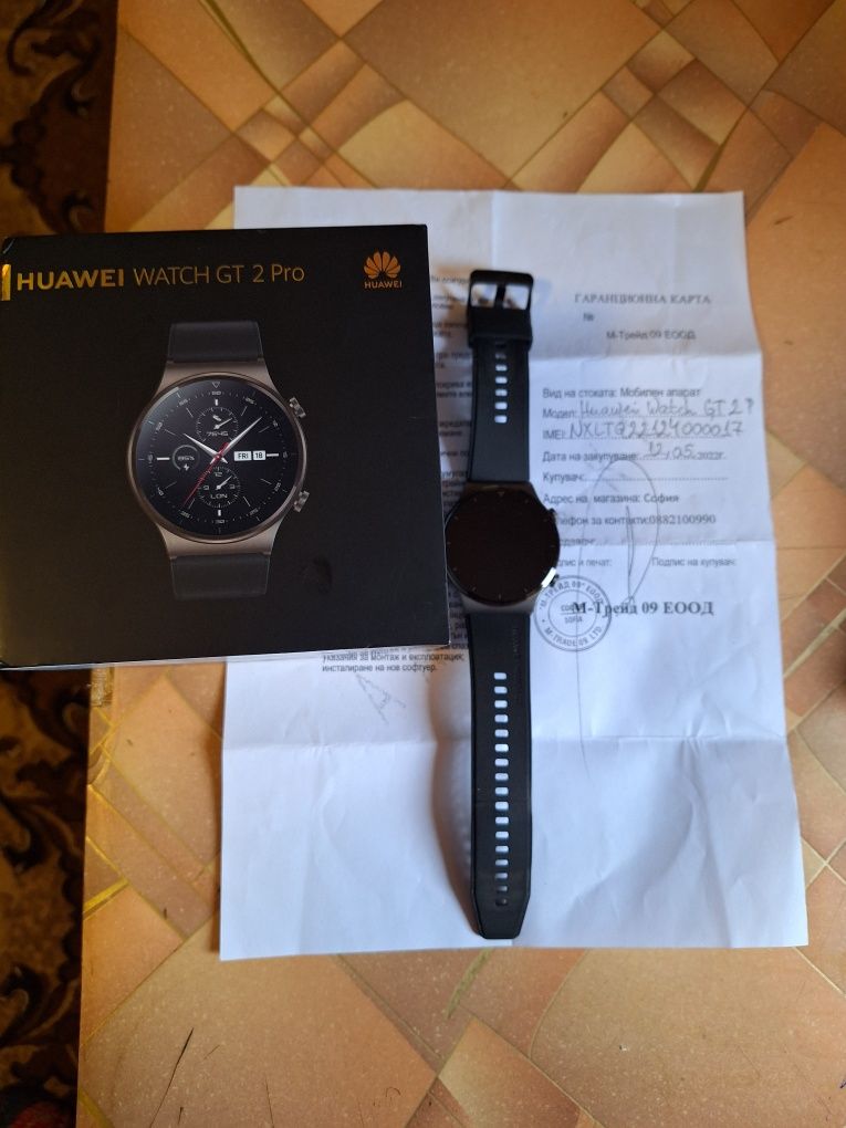 Huawei watch gt2  pro