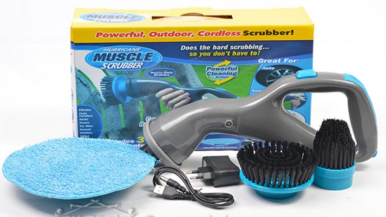 Електрическа четка за почистване и полиране Hurricane Muscle Scrubber