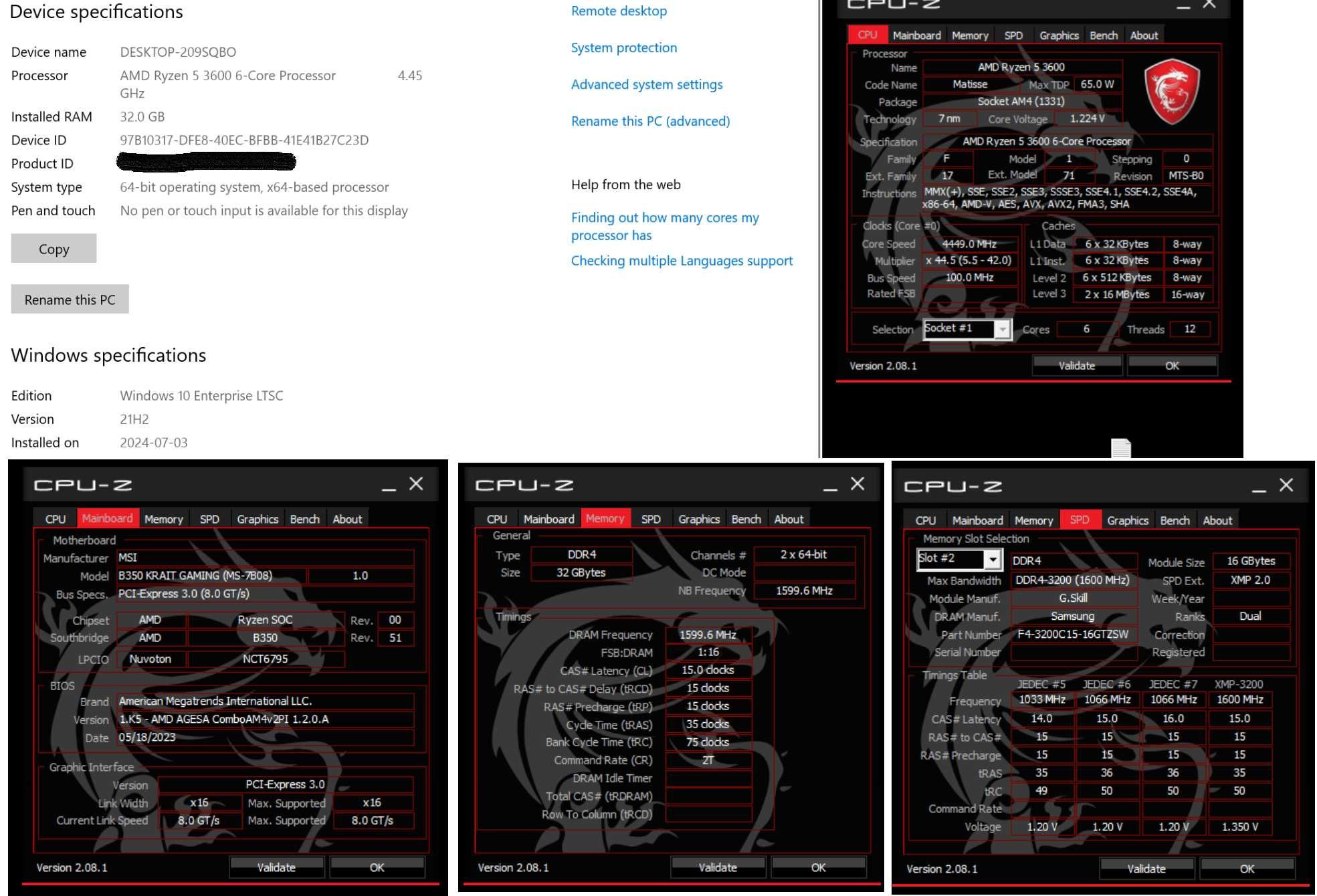 system cpu+mb+ram+sursa+cooler