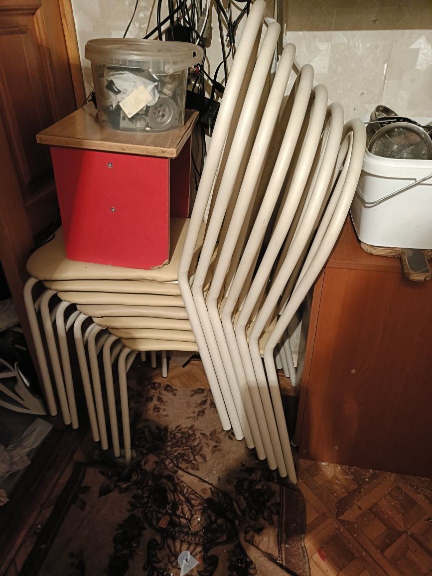 Стол 3.5м сборный со стульями