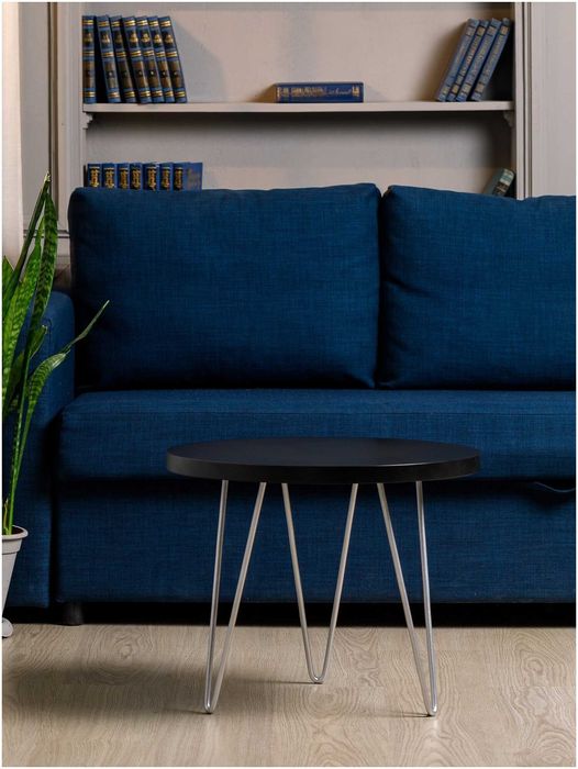 Круглый журнальный стол Black Round