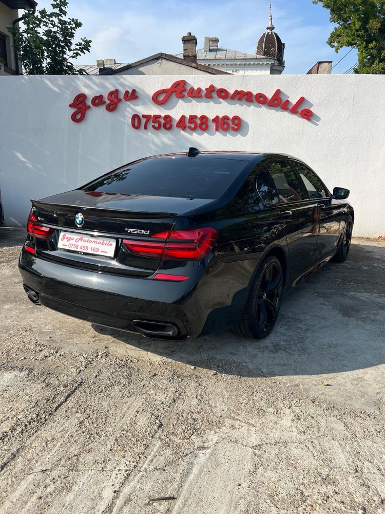 Bmw 750 diesel x drive M pachet extra full 2017 400cp variante schimb