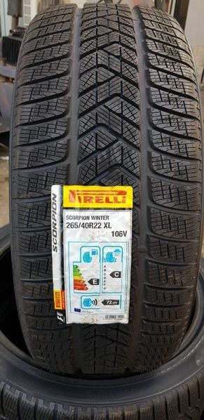 265/40/22 PIRELLI 4бр