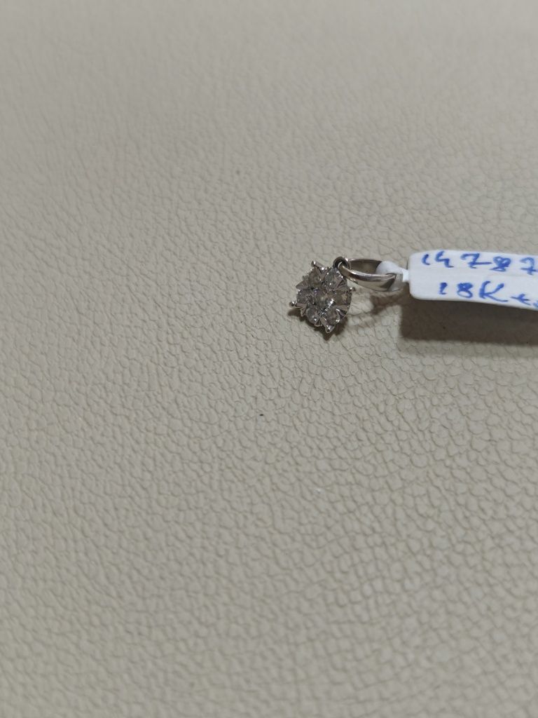 Pandantiv Teilor aur 18k 0.48gr cu diamante (r)