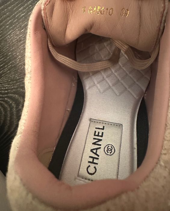 Pantofi sport, material textil,  confortabili, mas.39, Chanel!