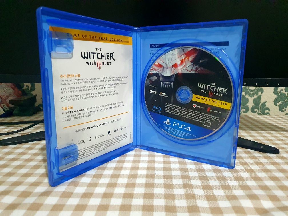The Witcher 3: Wild Hunt Russian,Disk PS4