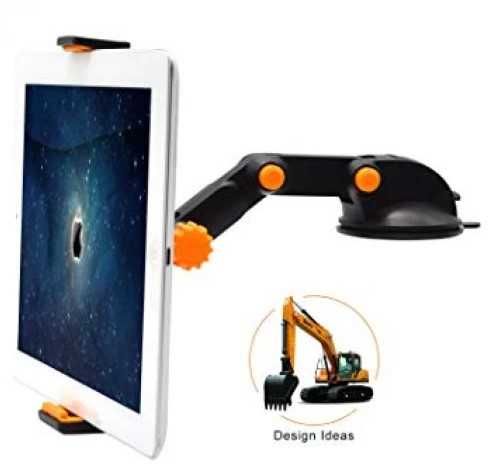 Универсална стойка за телефон и таблет в кола Excavator - поставка 2в1